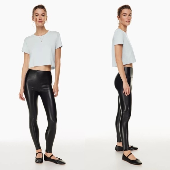 New Aritzia Wilfred Free Daria Pant Size Xs Black NWT Model-Off-Duty Edge Modern - Picture 1 of 15